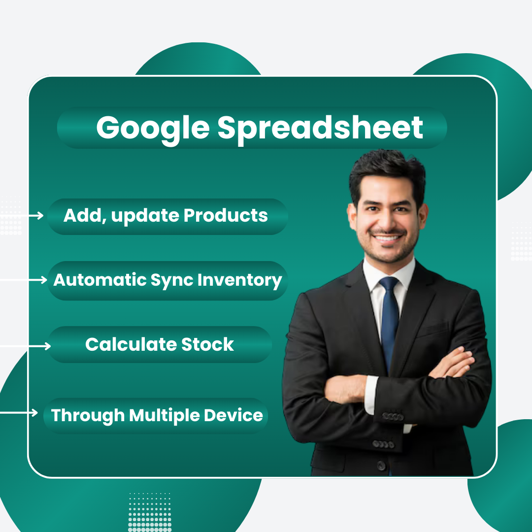 Manage Products and Inventory through Google Sheets